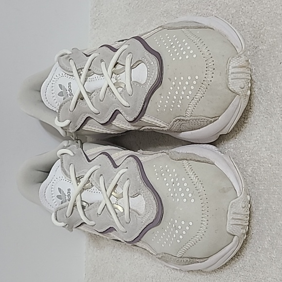 Adidas Women's Ozweego 'Cloud White' Silver Metallic Running Shoes EG0552 Size 7 - Picture 5 of 8